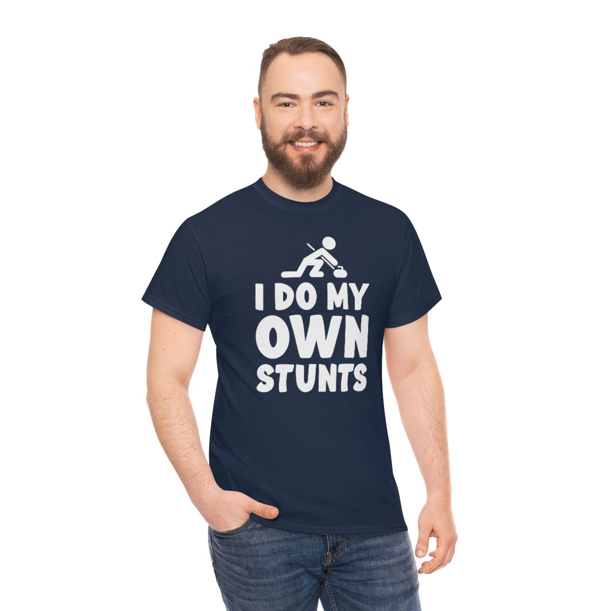 I Do My Own Stunts Cotton Tee