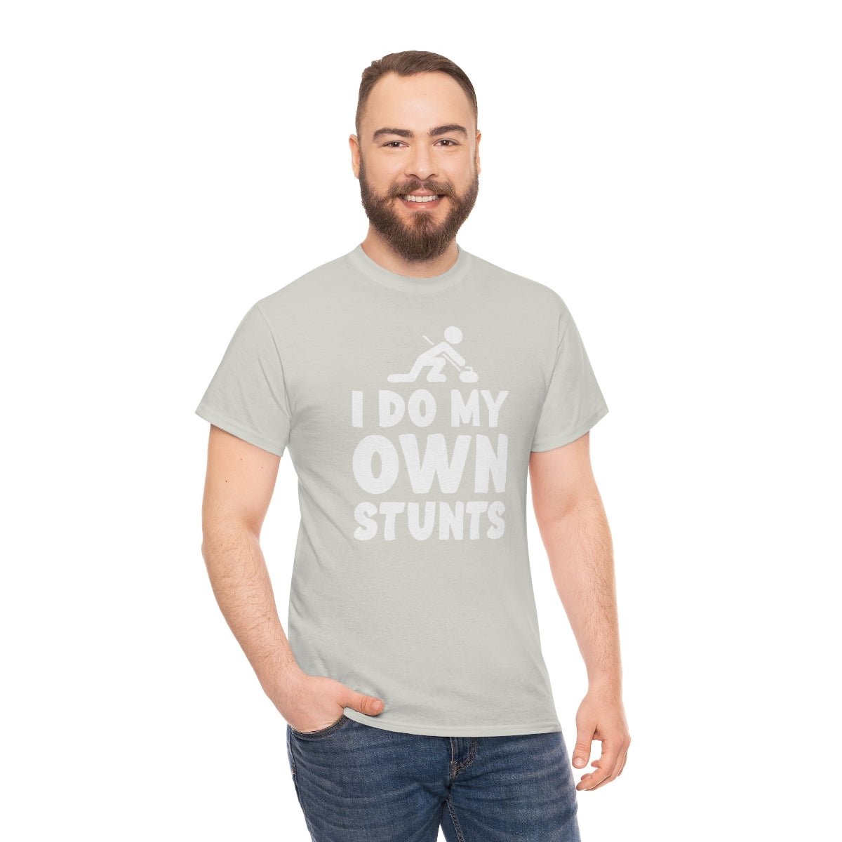 I Do My Own Stunts Cotton Tee