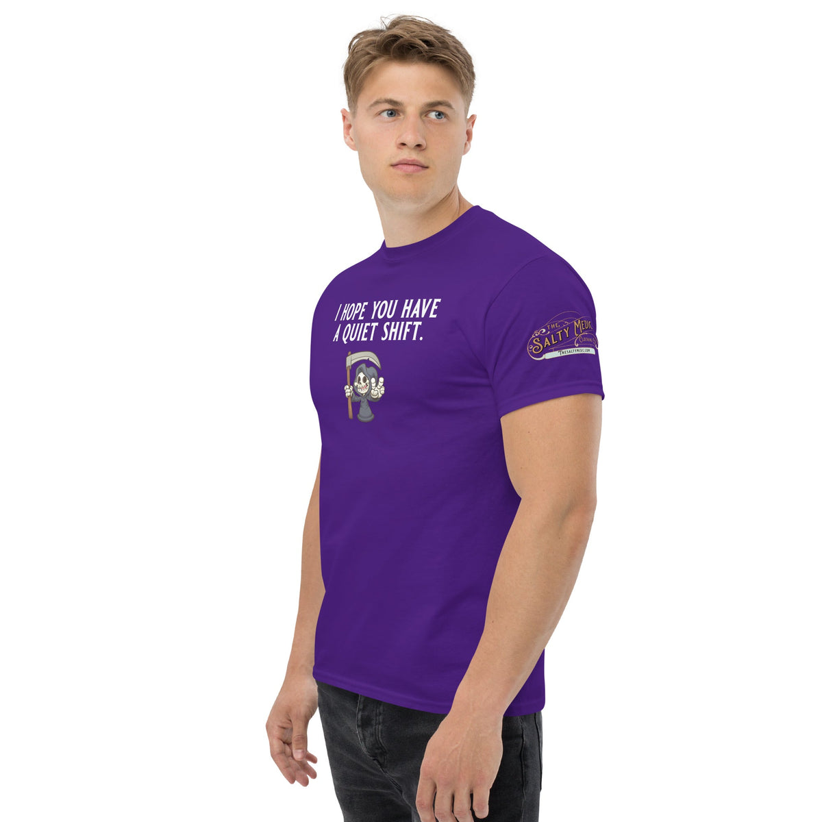 I hope you have a quiet shift Men's classic tee