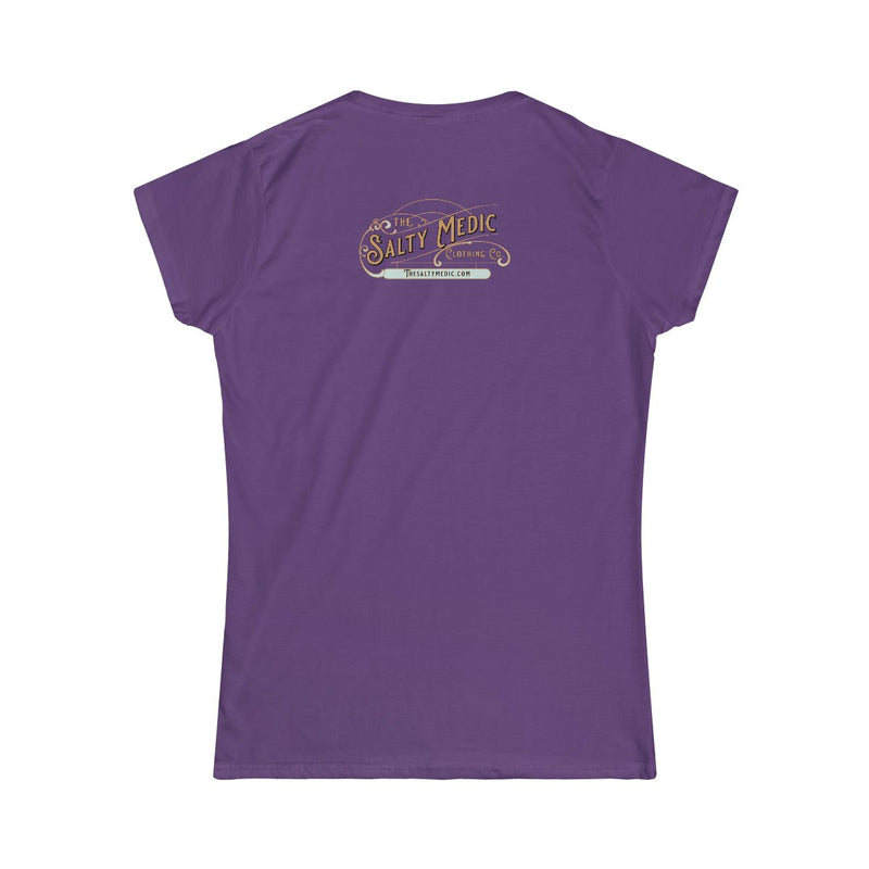 I'm An F Bomb Kind Of Mom Women's Softstyle Tee - Salty Medic Clothing Co.