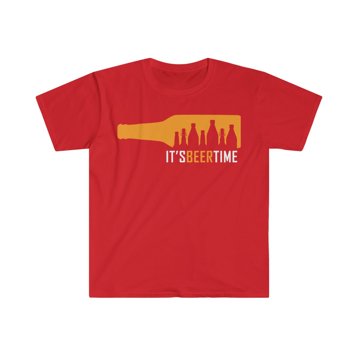 It's Beer Time Softstyle T-Shirt - Salty Medic Clothing Co.