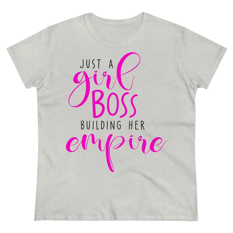 Just a girl boss, building her empire Women's Midweight Cotton Tee