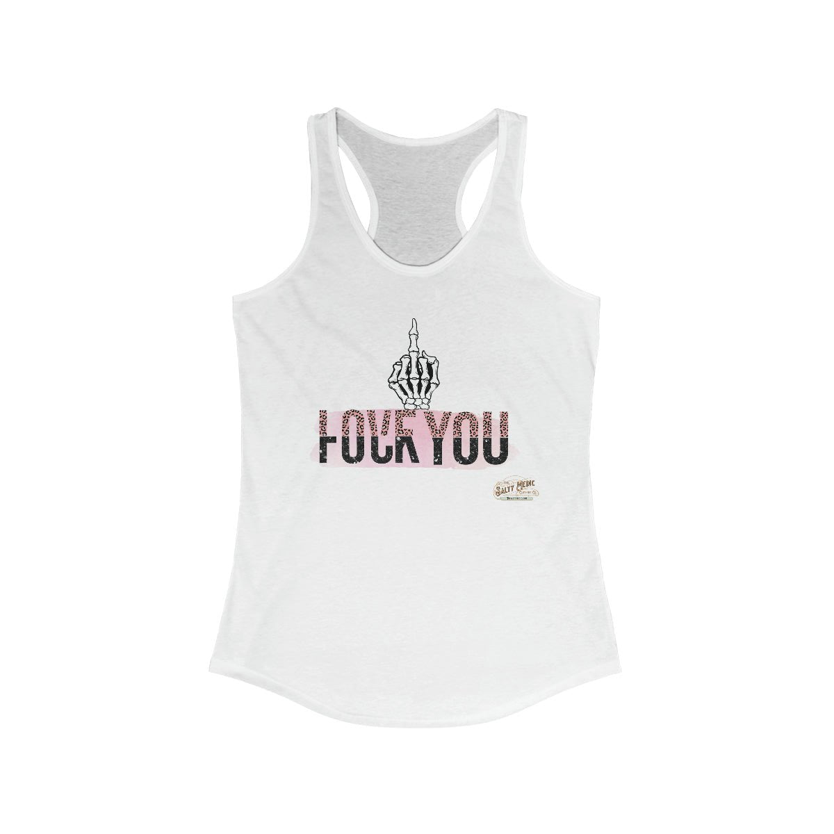 Love You, FU Racerback Tank - Salty Medic Clothing Co.