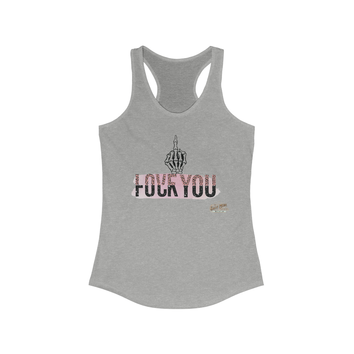 Love You, FU Racerback Tank - Salty Medic Clothing Co.