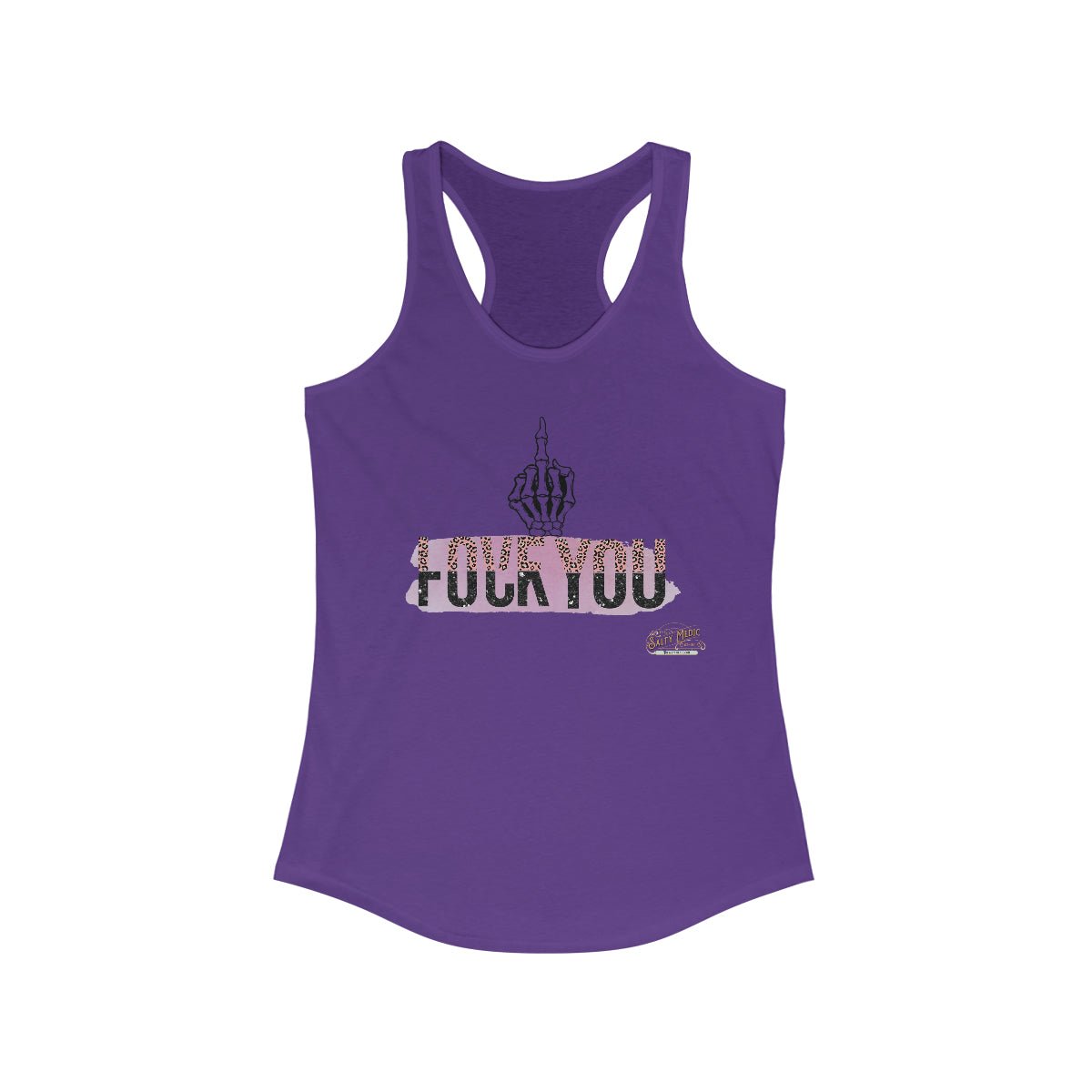 Love You, FU Racerback Tank - Salty Medic Clothing Co.