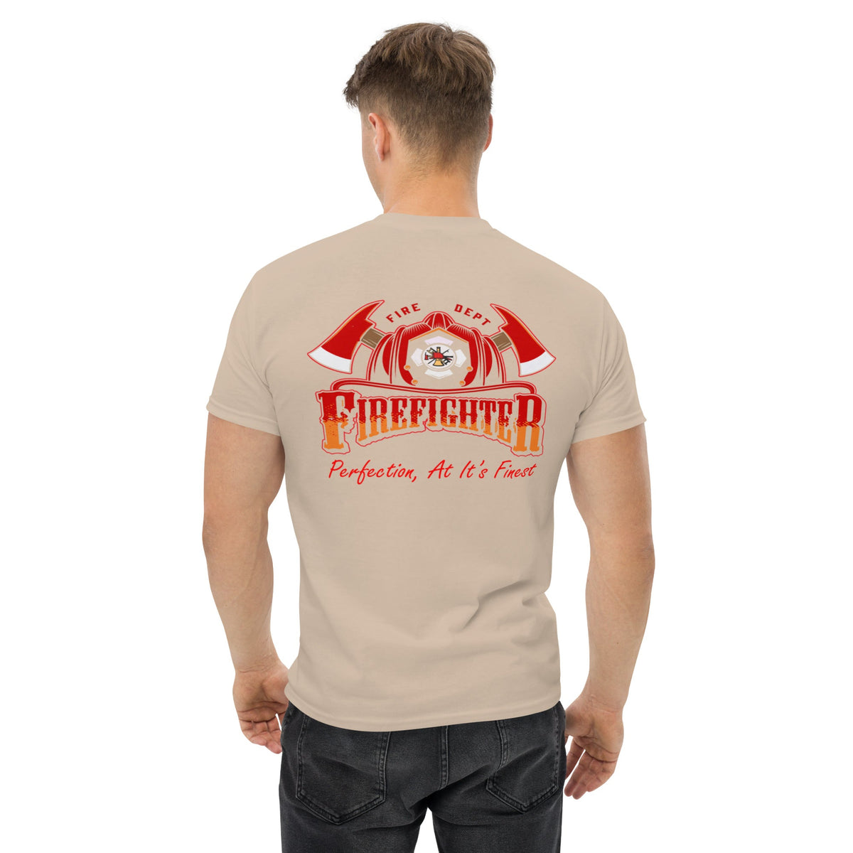 Men's Firefighter Tee Sand