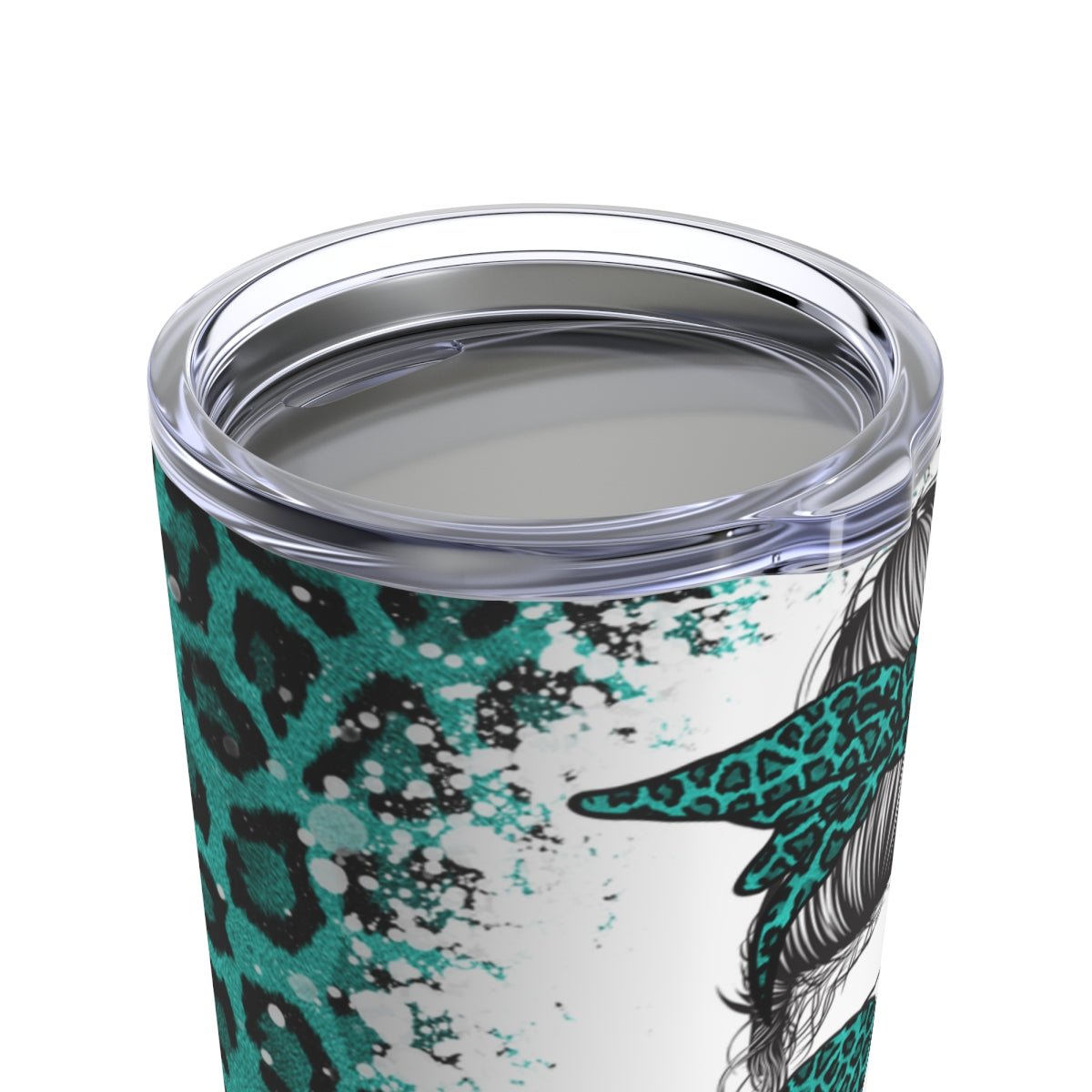 Mom Life Turquoise Tumbler 20oz