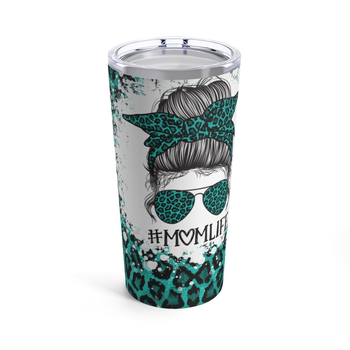 Mom Life Turquoise Tumbler 20oz 20oz