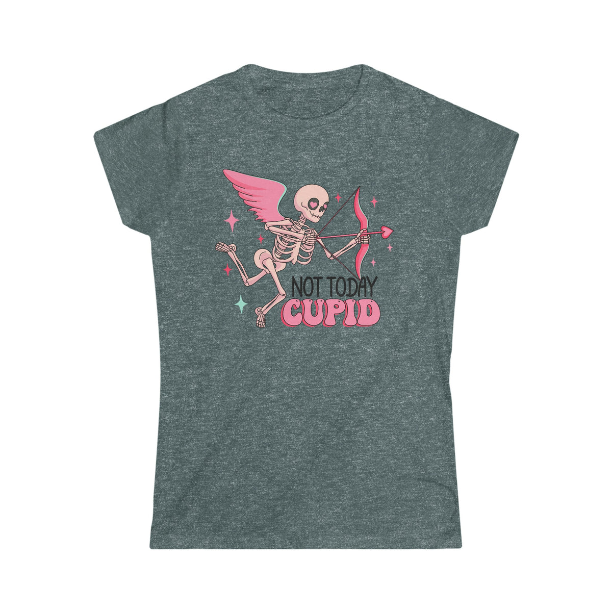 Not Today, Cupid Women's Softstyle Tee - Salty Medic Clothing Co.