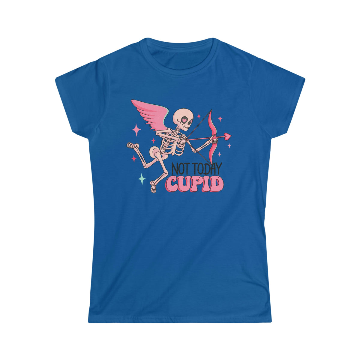 Not Today, Cupid Women's Softstyle Tee - Salty Medic Clothing Co.