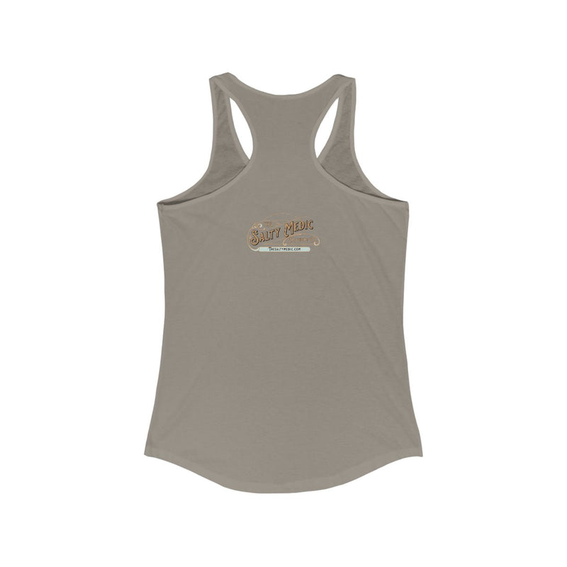 One Drink Away From Telling Everyone What I Really Think Women's Ideal Racerback Tank - Salty Medic Clothing Co.