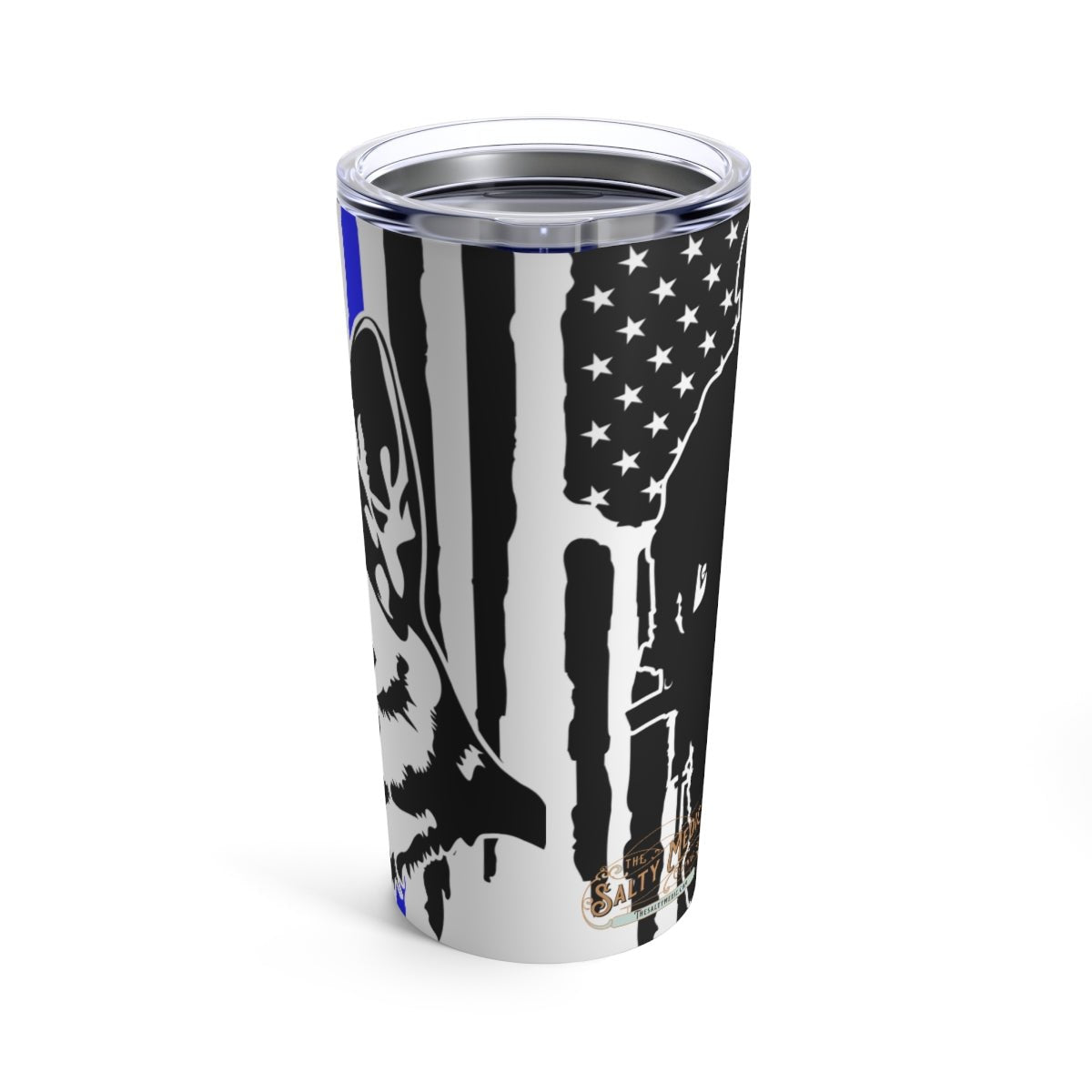 Police K9 Back The Blue Tumbler 20oz