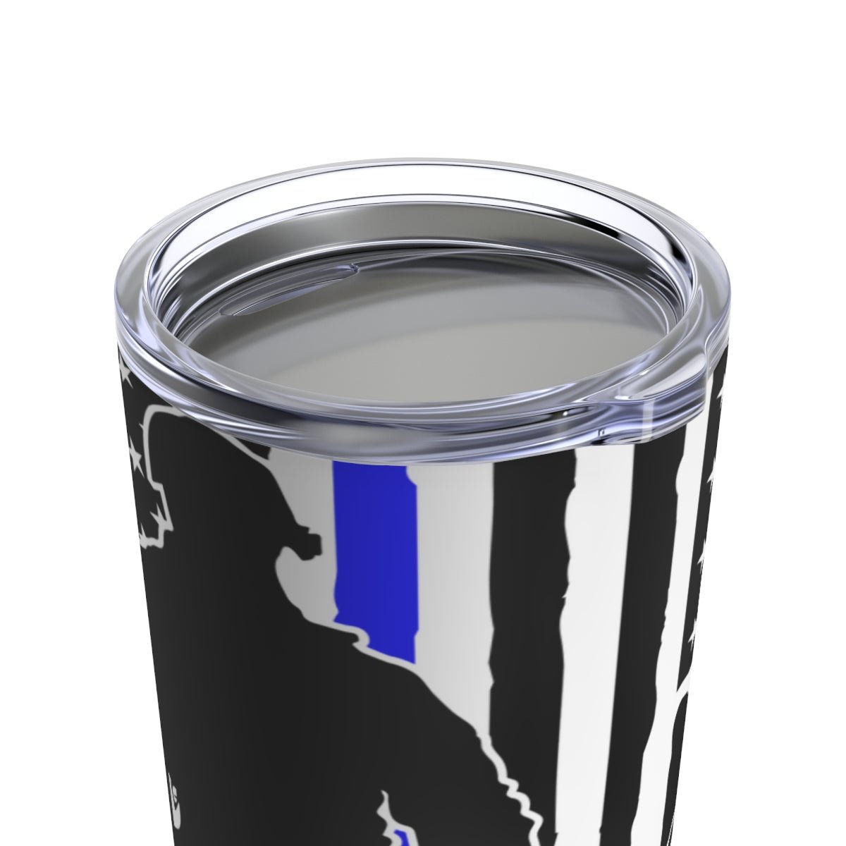 Police K9 Back The Blue Tumbler 20oz