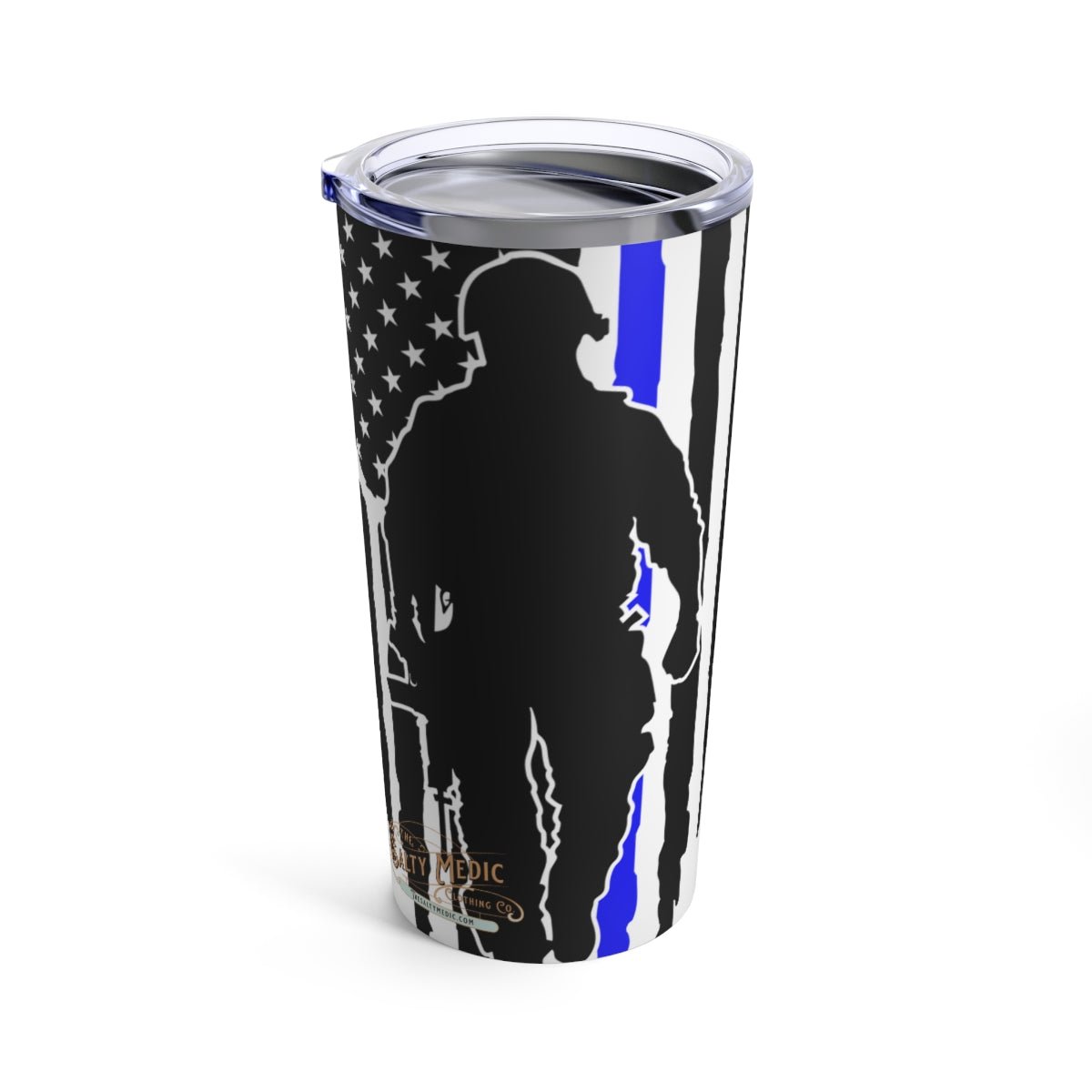 Police K9 Back The Blue Tumbler 20oz