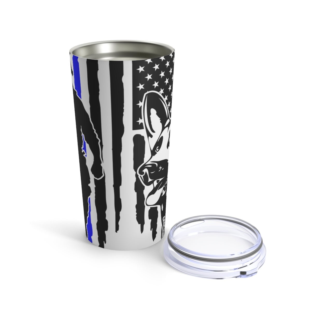 Police K9 Back The Blue Tumbler 20oz 20oz