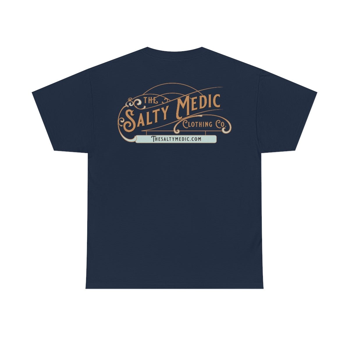 Proud Volunteer Firefighter Heavy Cotton Tee - Salty Medic Clothing Co.