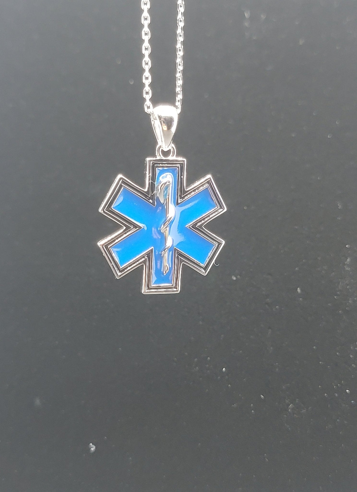 Pure Silver Star of Life Pendant Necklace