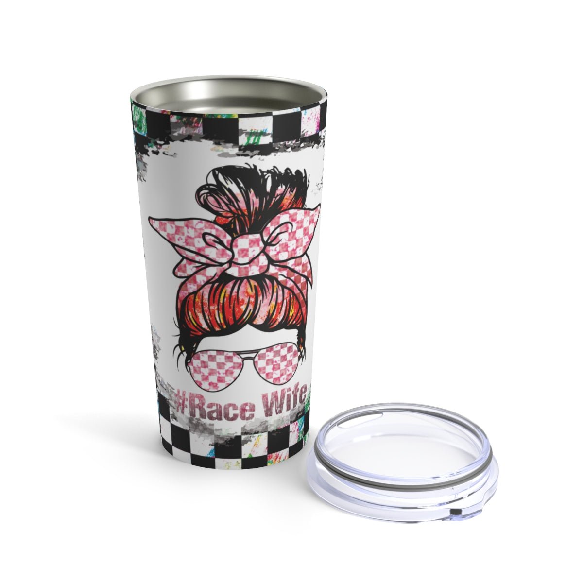 Race Wife Tumbler 20oz 20oz