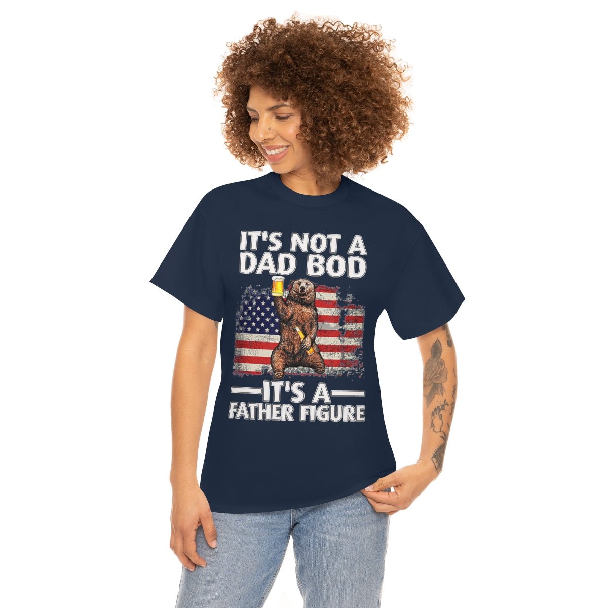 Salty Medic It's Not A Dad Bod Heavy Cotton Tee - Salty Medic Clothing Co.