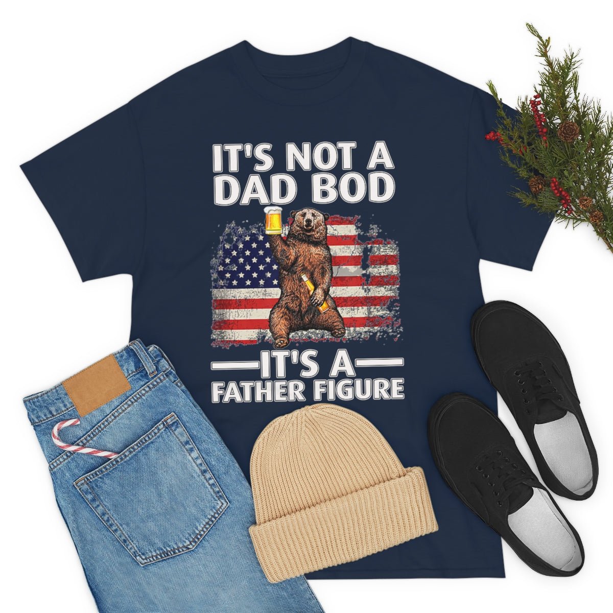 Salty Medic It's Not A Dad Bod Heavy Cotton Tee - Salty Medic Clothing Co.