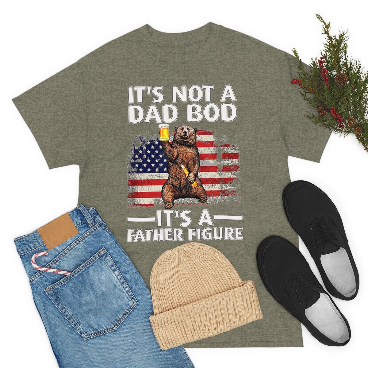 Salty Medic It's Not A Dad Bod Heavy Cotton Tee - Salty Medic Clothing Co.