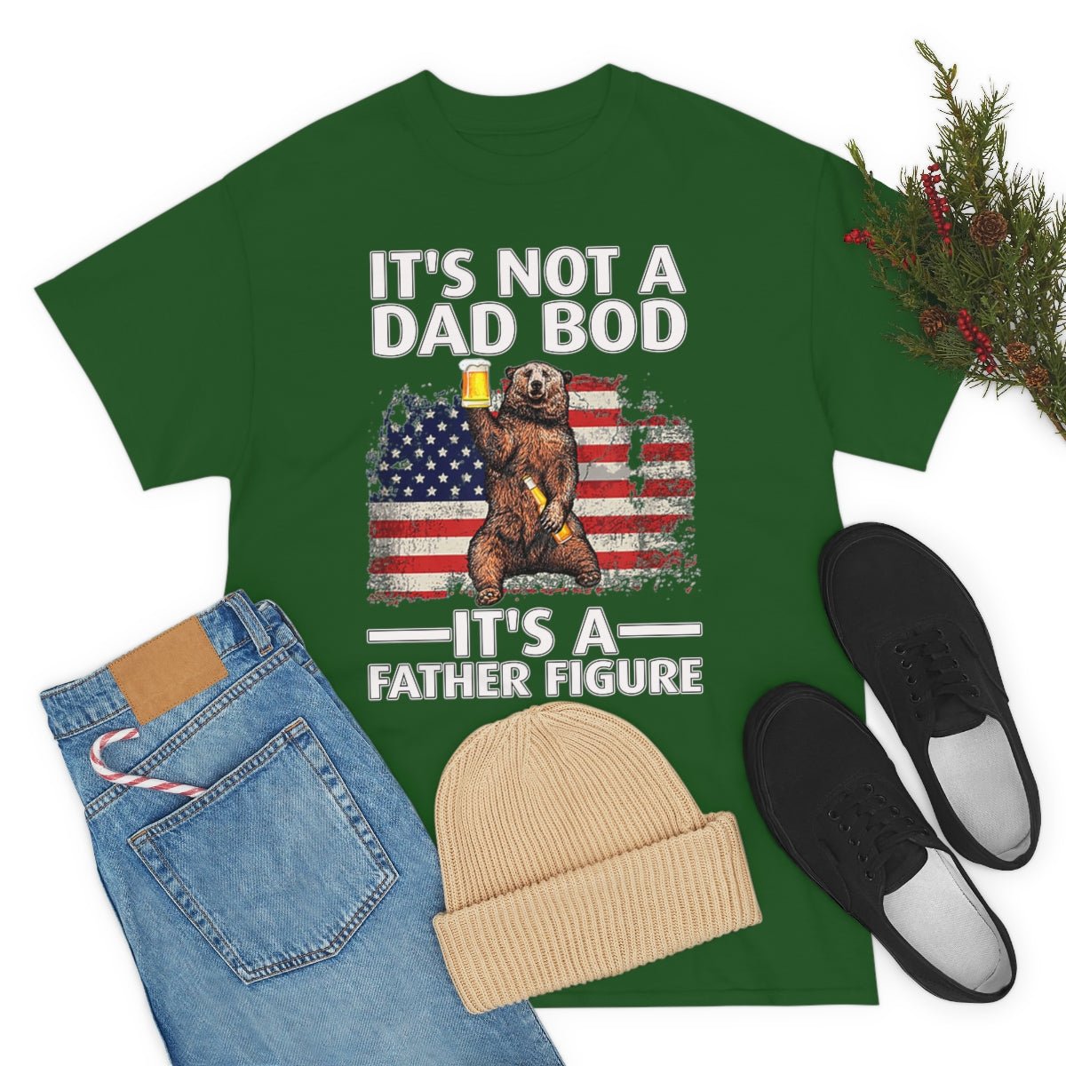 Salty Medic It's Not A Dad Bod Heavy Cotton Tee