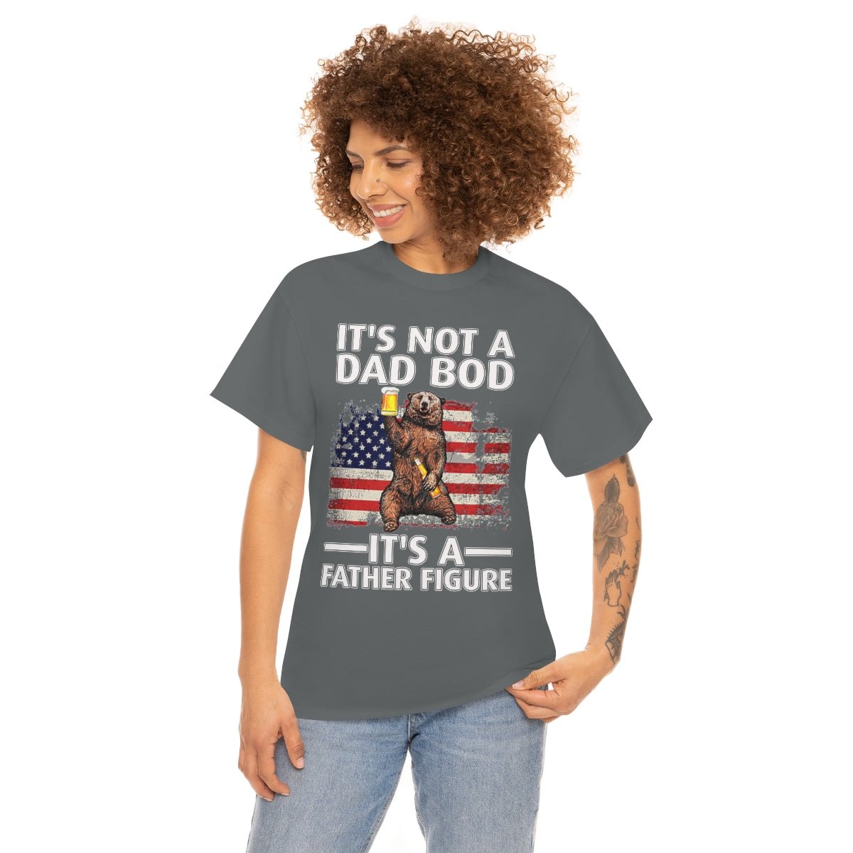 Salty Medic It's Not A Dad Bod Heavy Cotton Tee - Salty Medic Clothing Co.