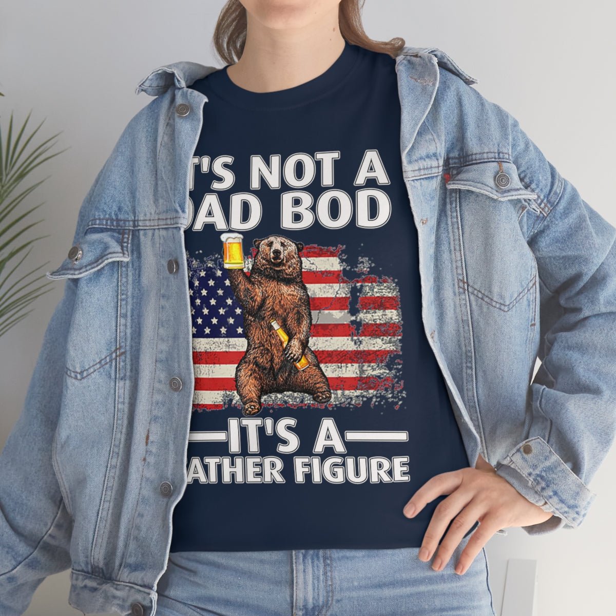 Salty Medic It's Not A Dad Bod Heavy Cotton Tee