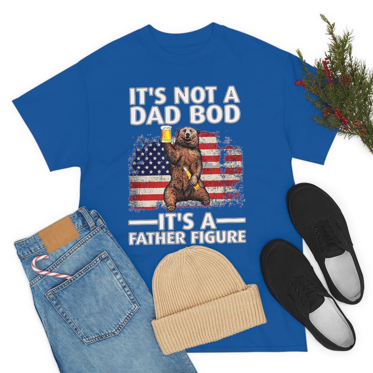 Salty Medic It's Not A Dad Bod Heavy Cotton Tee - Salty Medic Clothing Co.