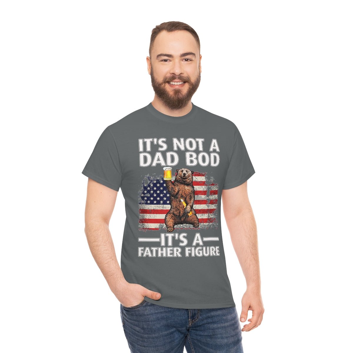 Salty Medic It's Not A Dad Bod Heavy Cotton Tee