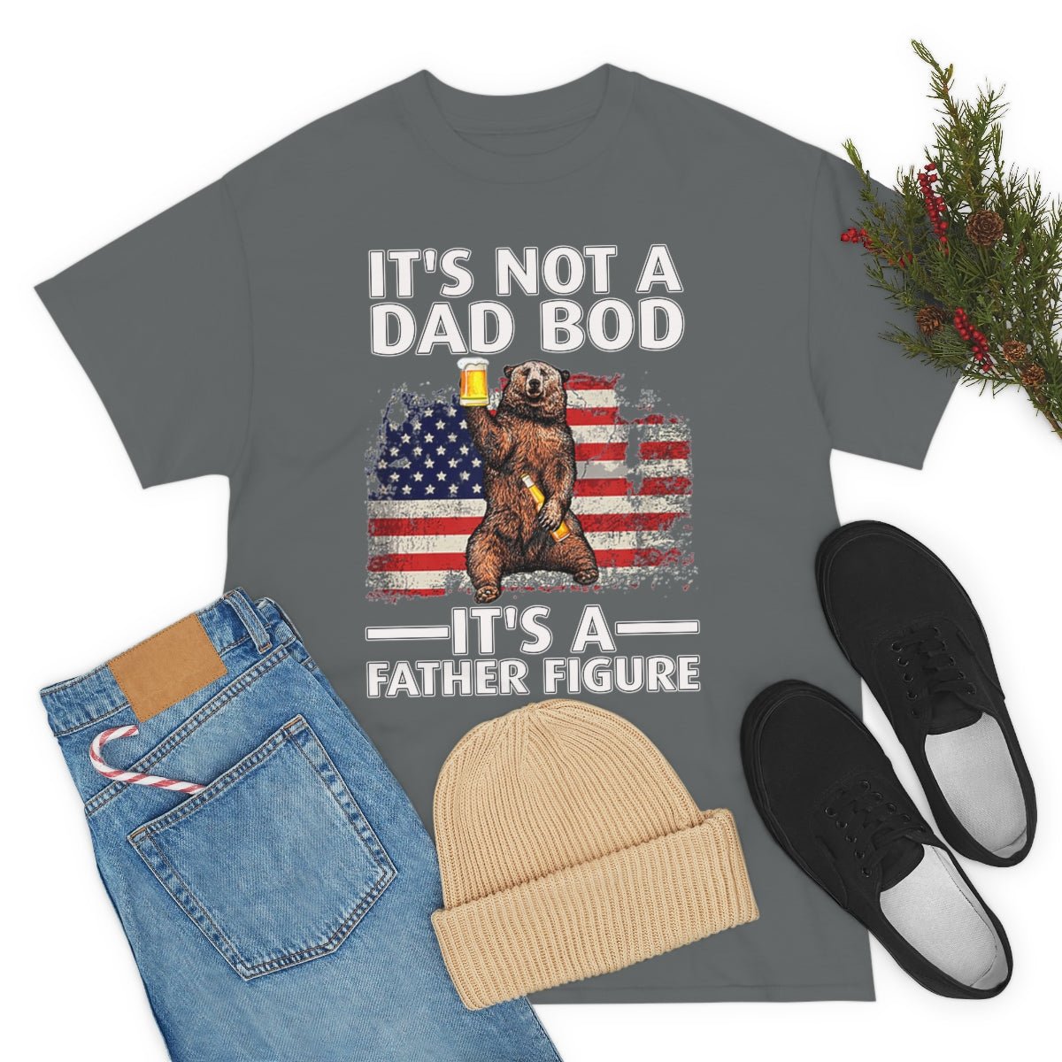 Salty Medic It's Not A Dad Bod Heavy Cotton Tee