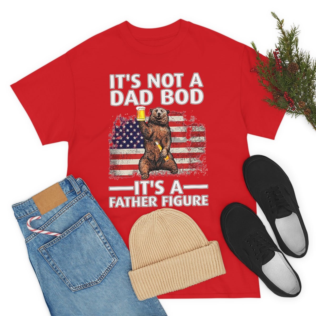 Salty Medic It's Not A Dad Bod Heavy Cotton Tee - Salty Medic Clothing Co.