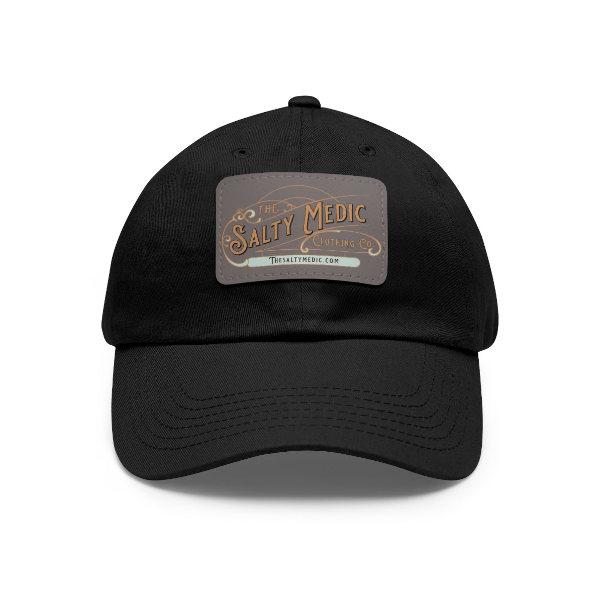 Salty Medic Leather Patch Hat