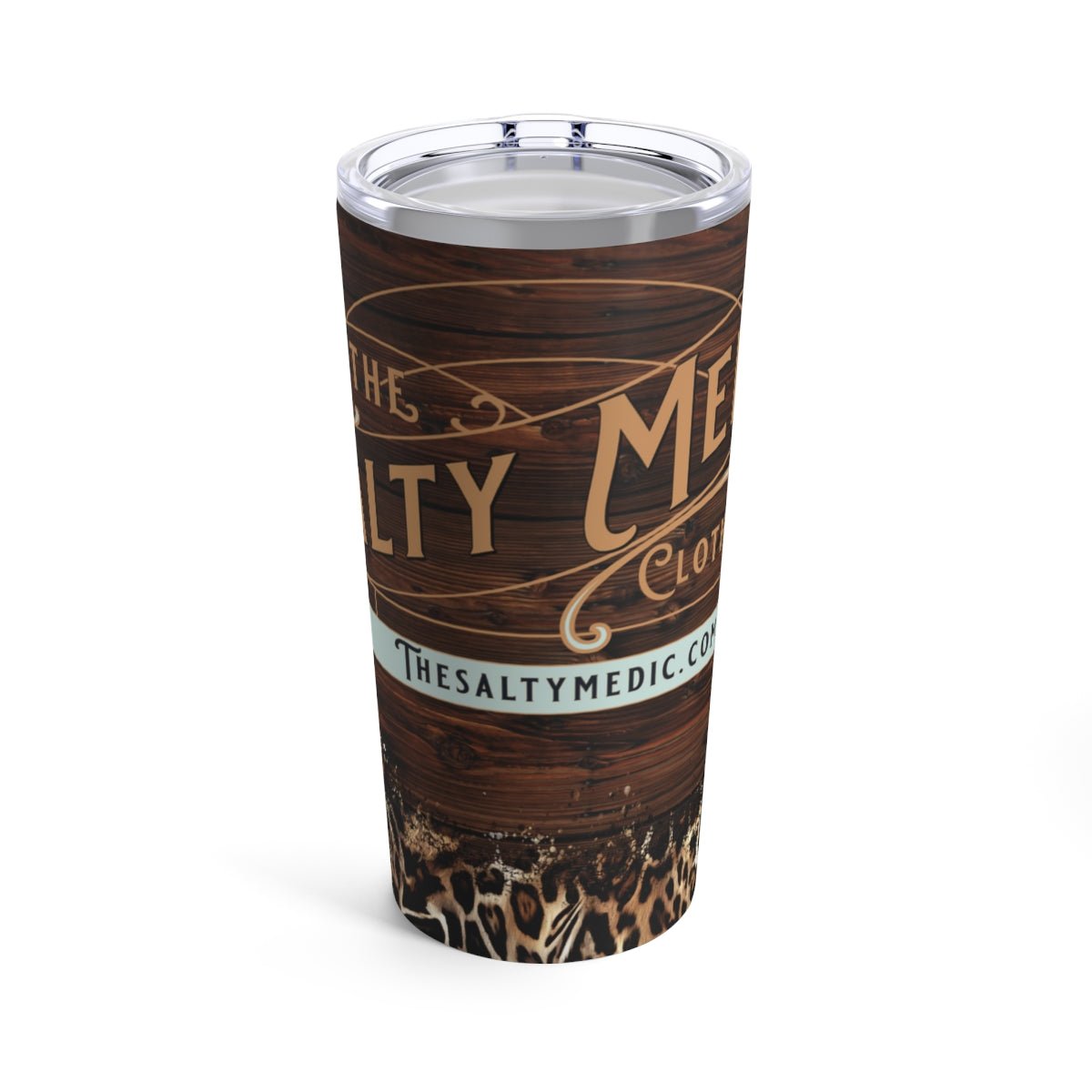 Salty Medic Leopard Tumbler 20oz 20oz