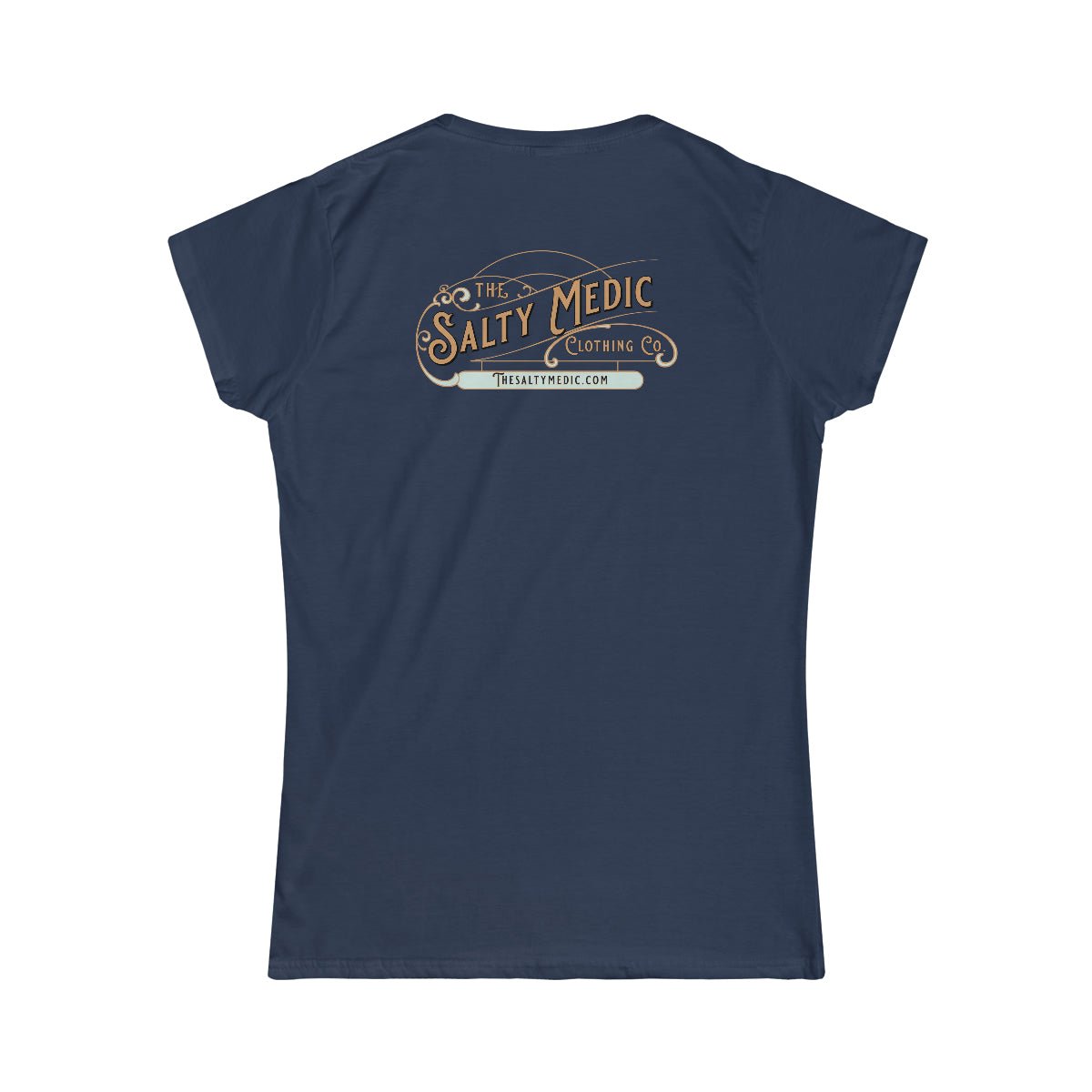 Salty Medic Logo Women's Softstyle Tee