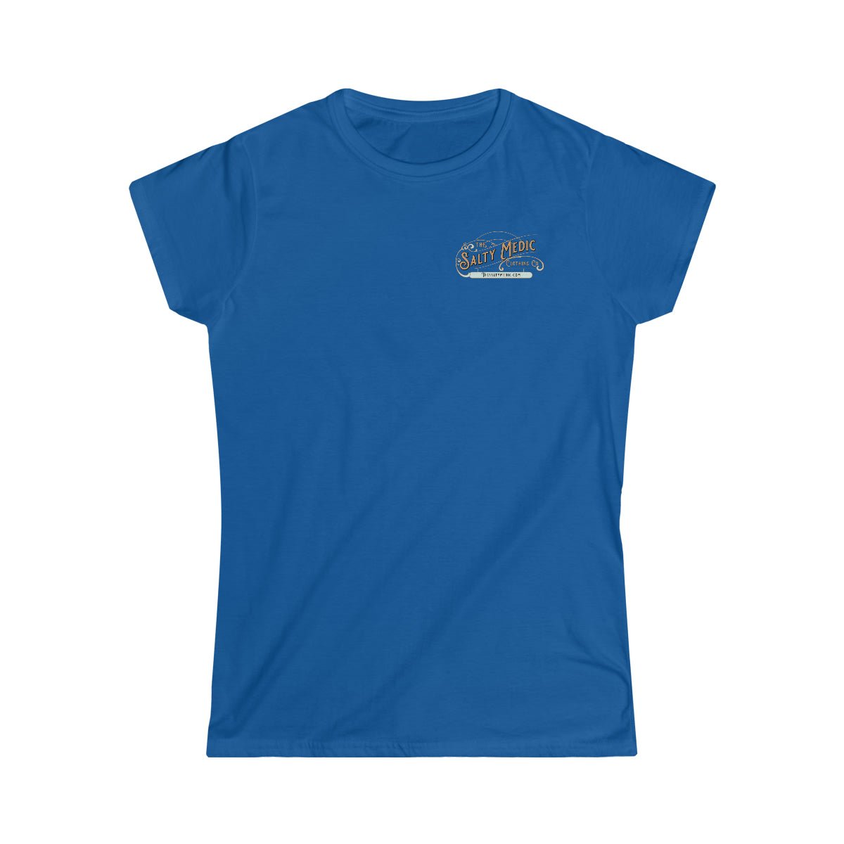 Salty Medic Logo Women's Softstyle Tee - Salty Medic Clothing Co.