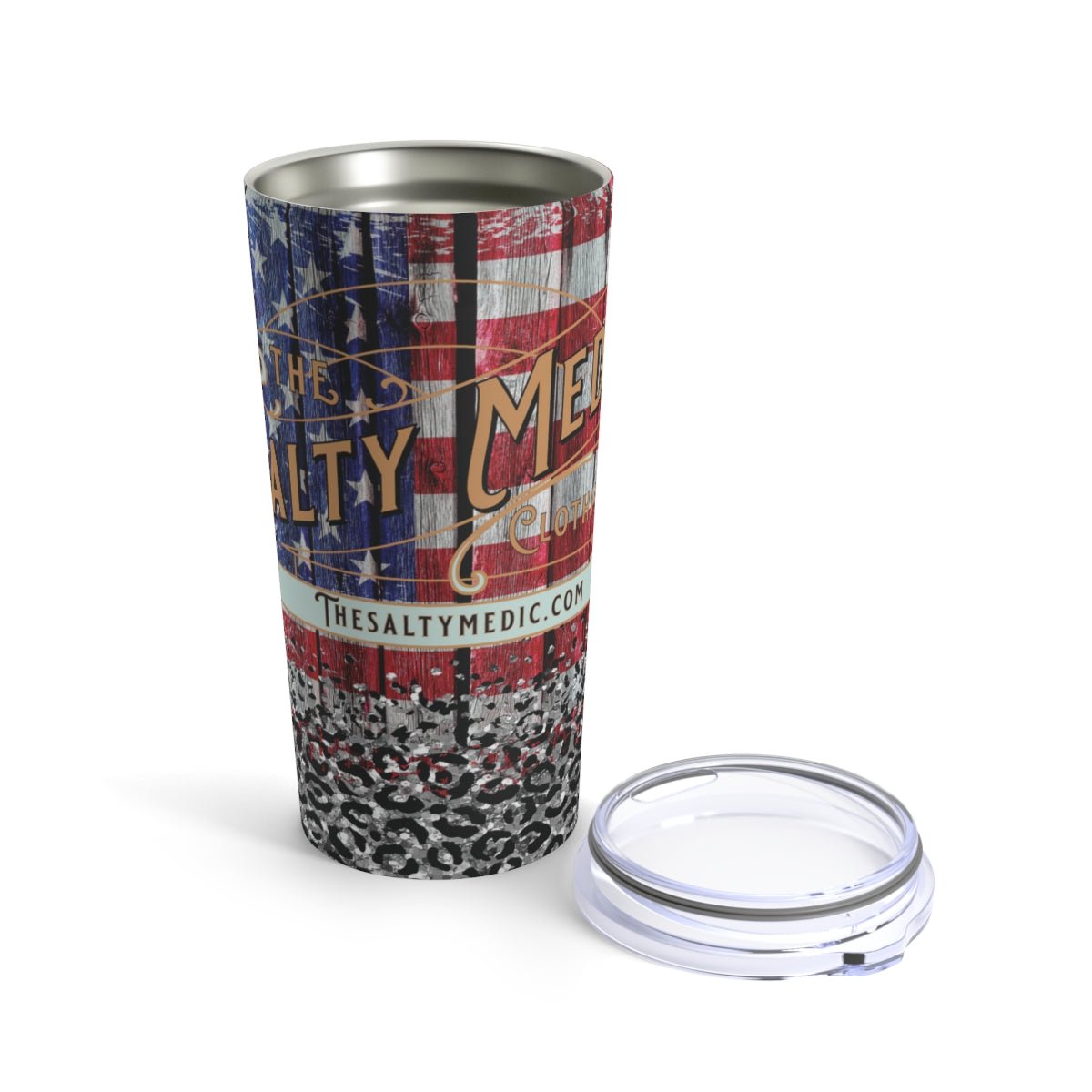 Salty Medic USA Flag Tumbler 20oz