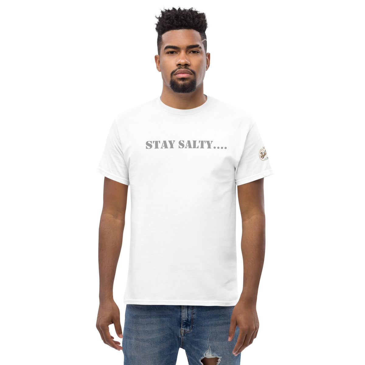 Stay Salty Men's classic tee White