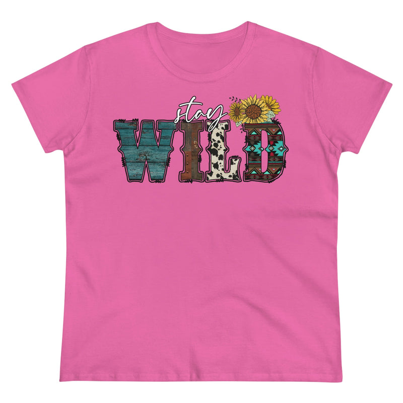 Stay Wild Women's T-shirt - Salty Medic Clothing Co.