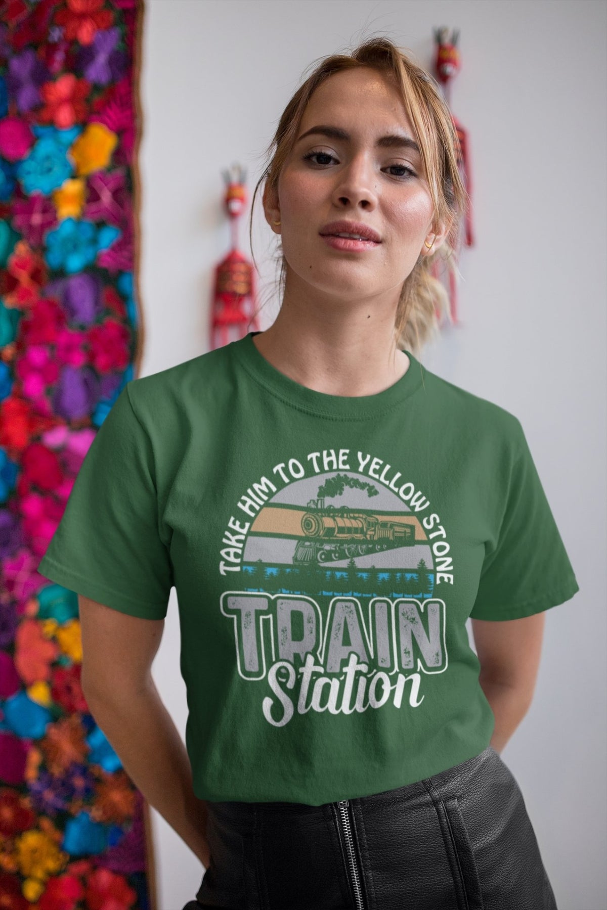 Take him to the train station Women's Short Sleeve Tee - Salty Medic Clothing Co.