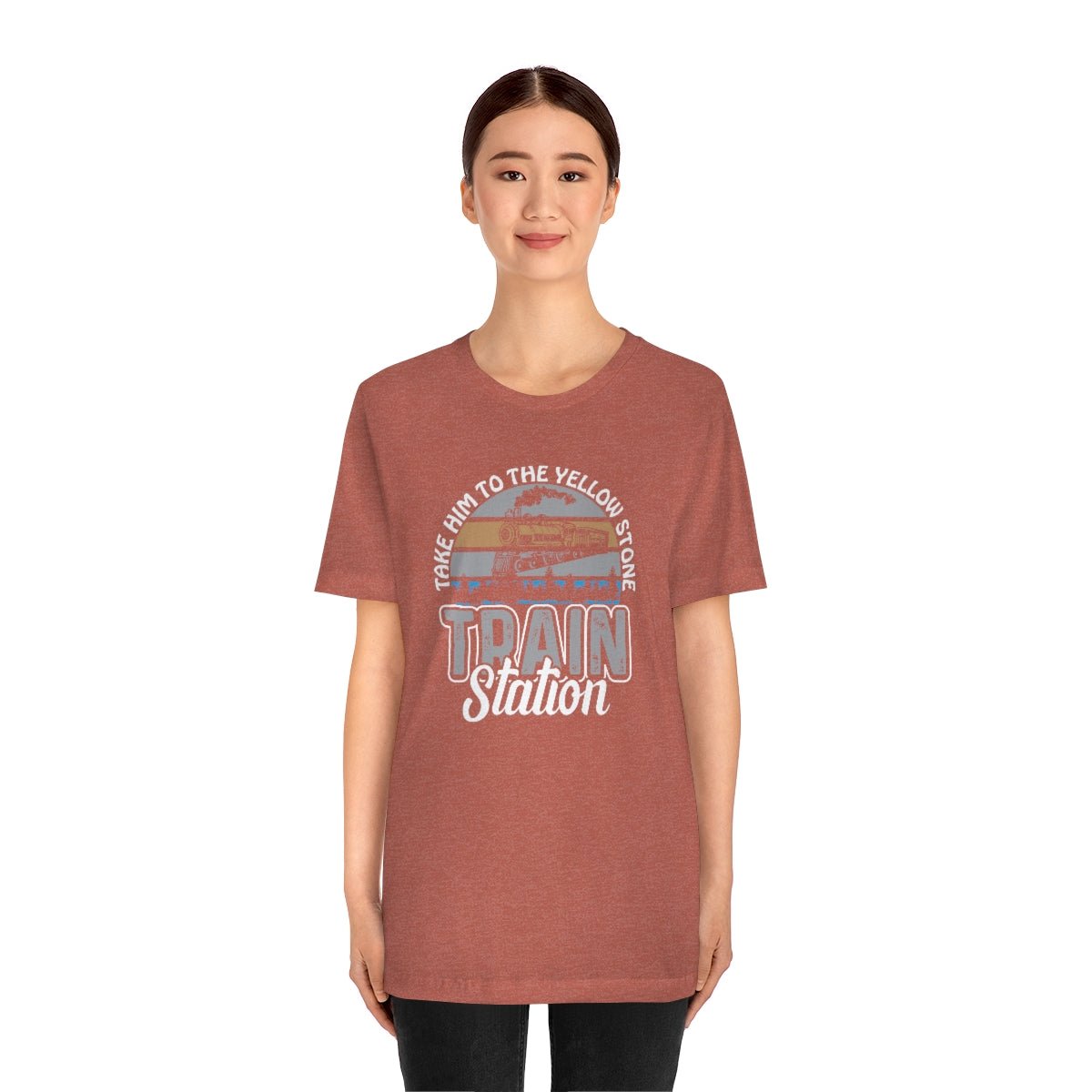 Take him to the train station Women's Short Sleeve Tee - Salty Medic Clothing Co.