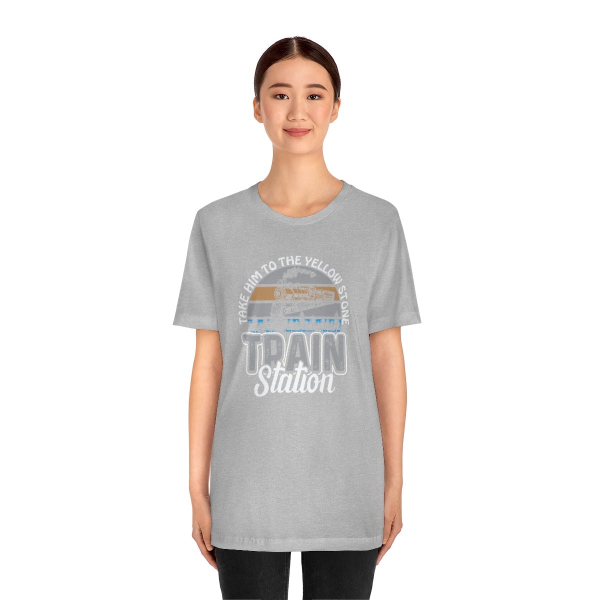 Take him to the train station Women's Short Sleeve Tee