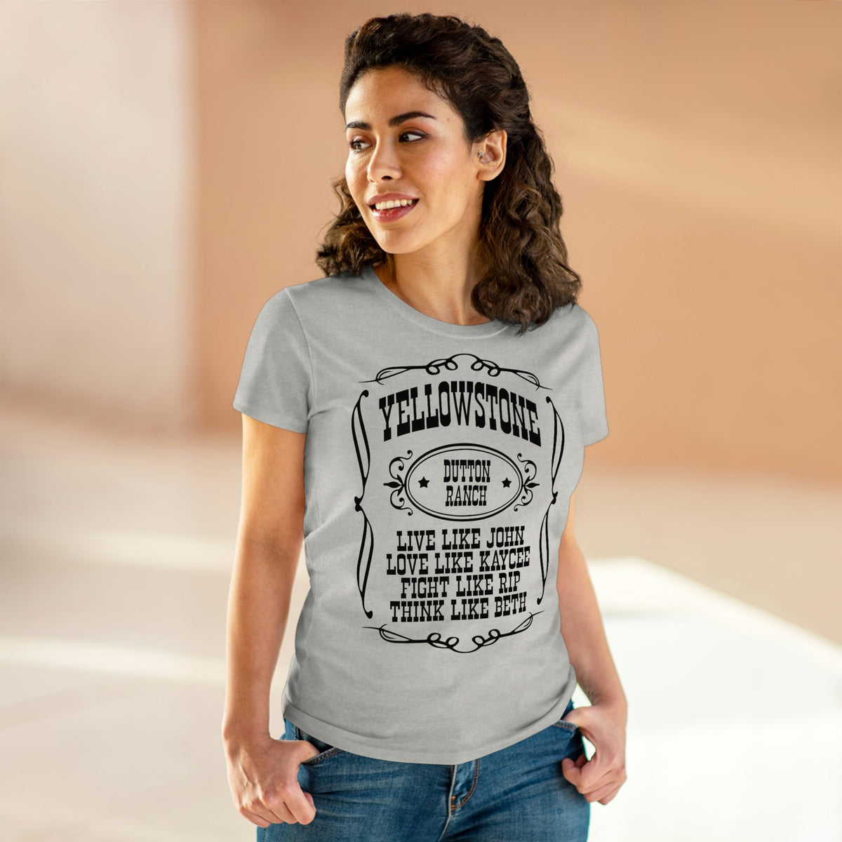 The Dutton Ranch Women's Midweight Cotton Tee