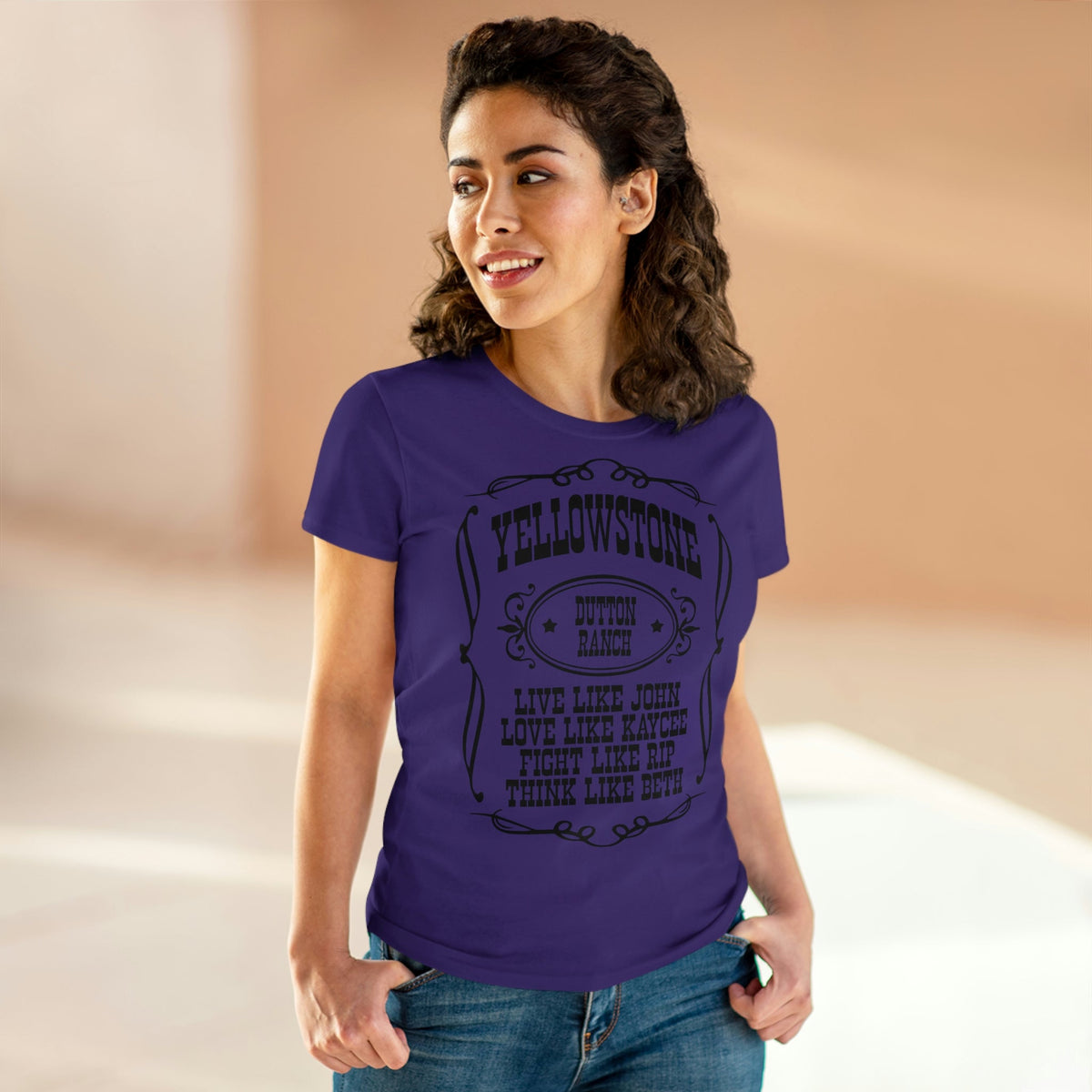 The Dutton Ranch Women's Midweight Cotton Tee