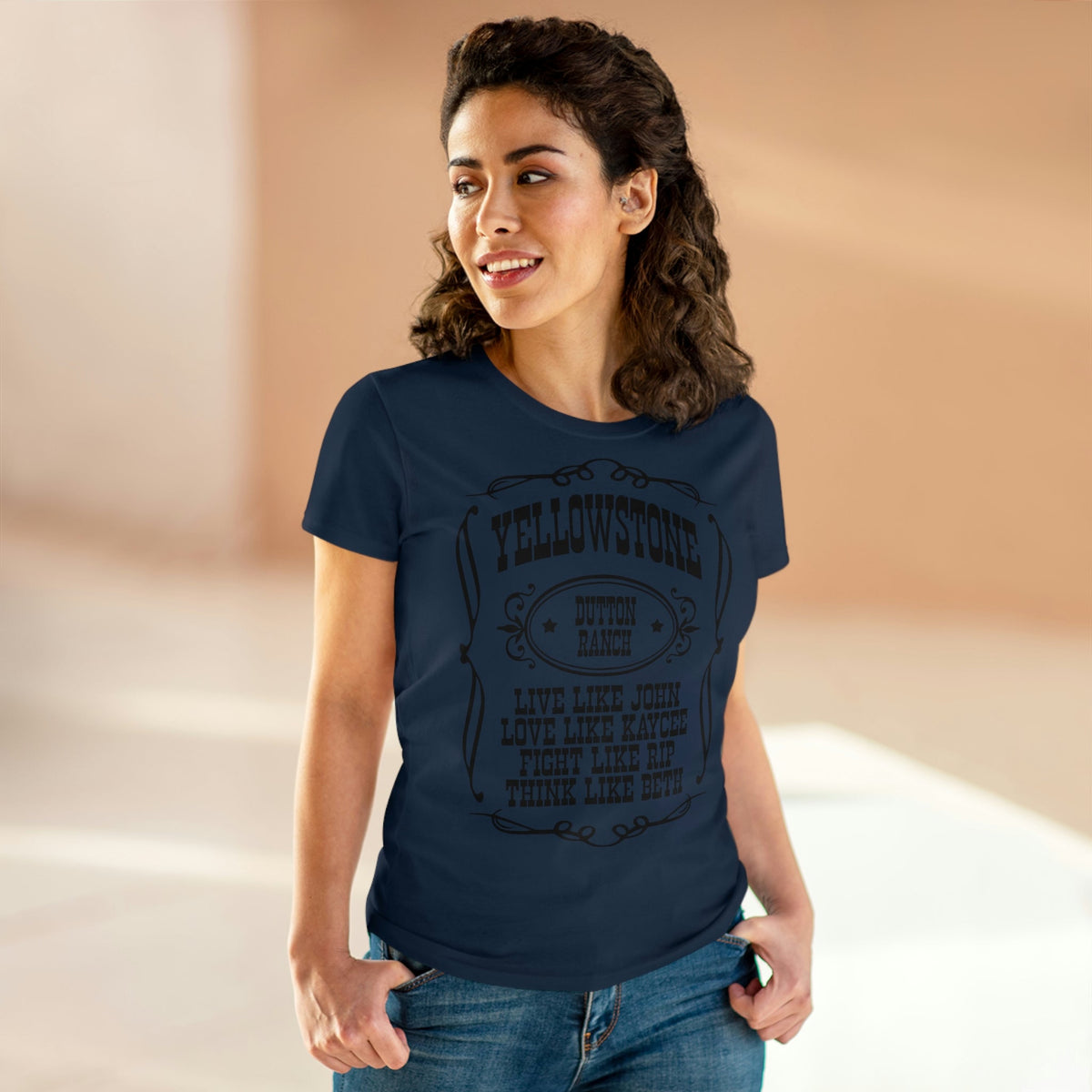 The Dutton Ranch Women's Midweight Cotton Tee