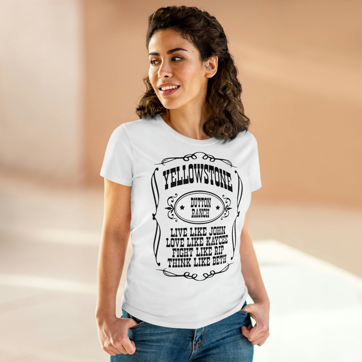 The Dutton Ranch Women's Midweight Cotton Tee