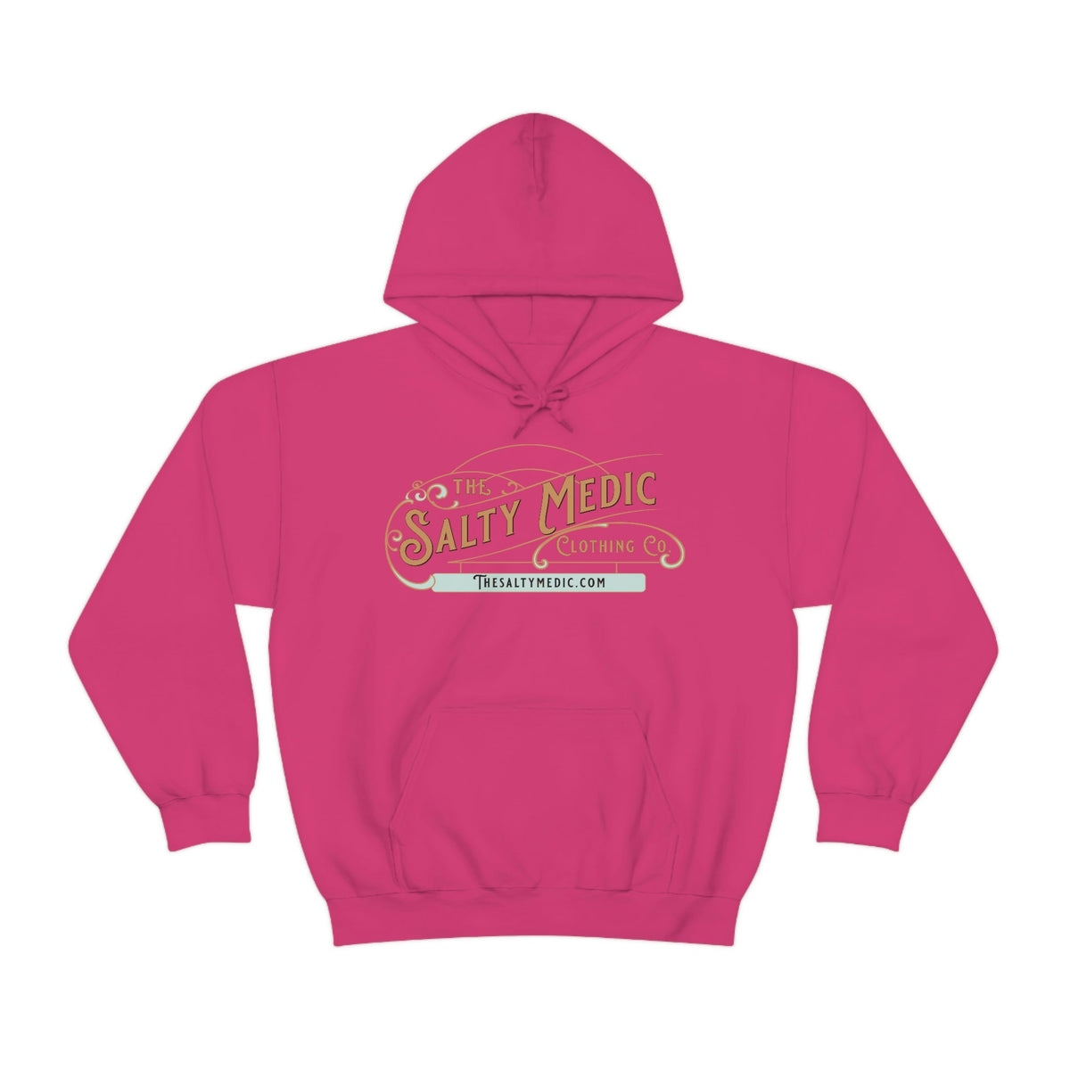 The Salty Medic Clothing Co™ Hooded Sweatshirt Heliconia