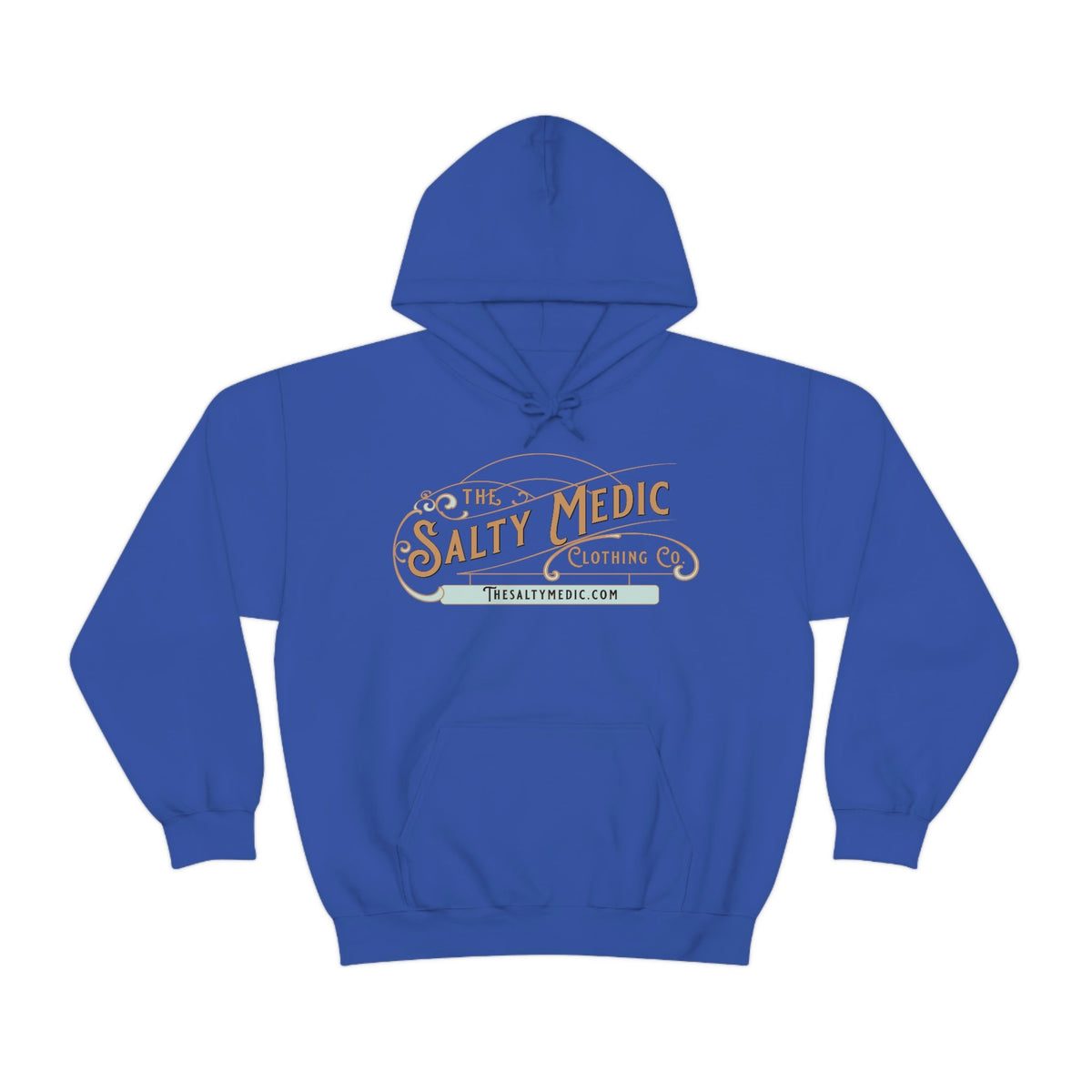 The Salty Medic Clothing Co™ Hooded Sweatshirt Royal