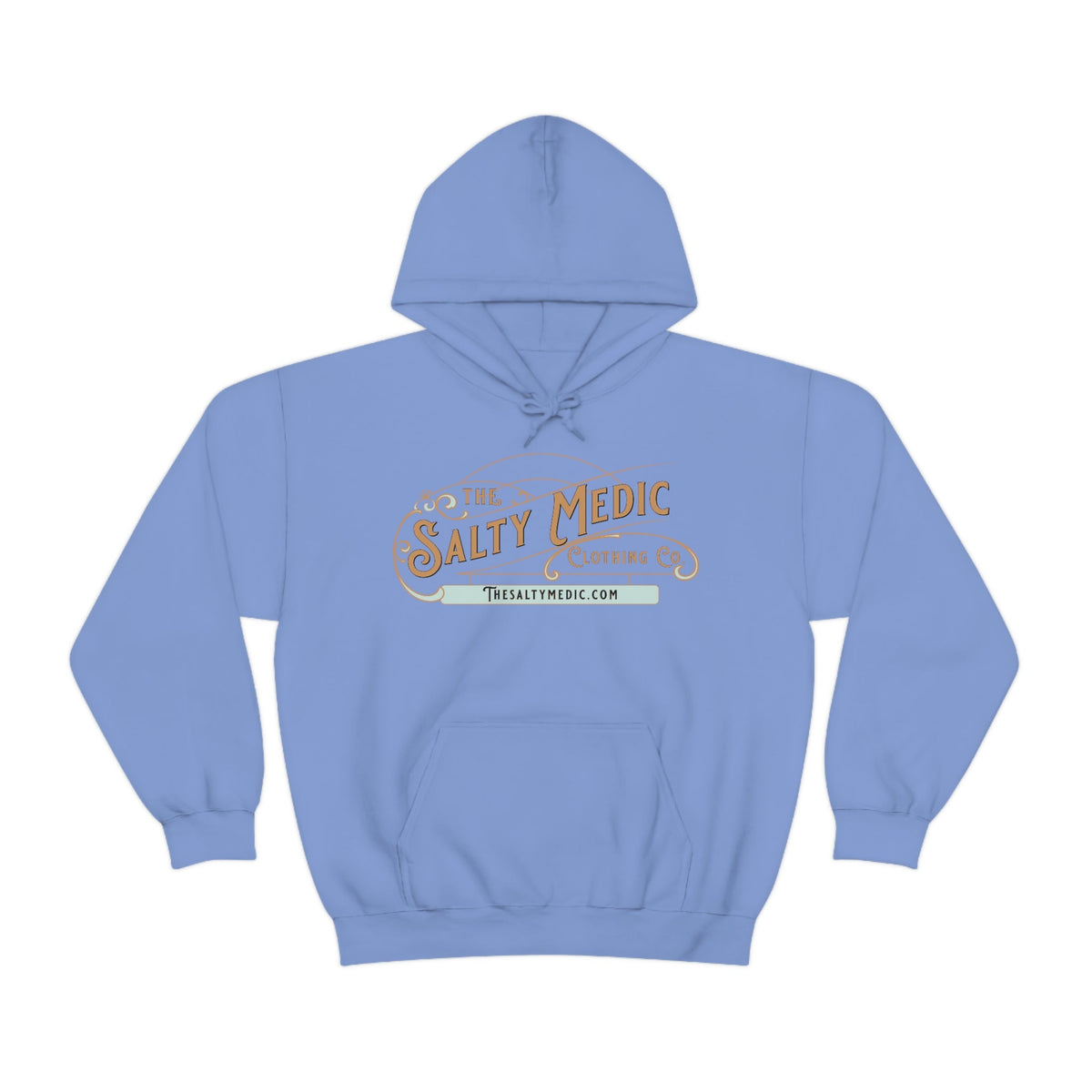 The Salty Medic Clothing Co™ Hooded Sweatshirt Carolina Blue