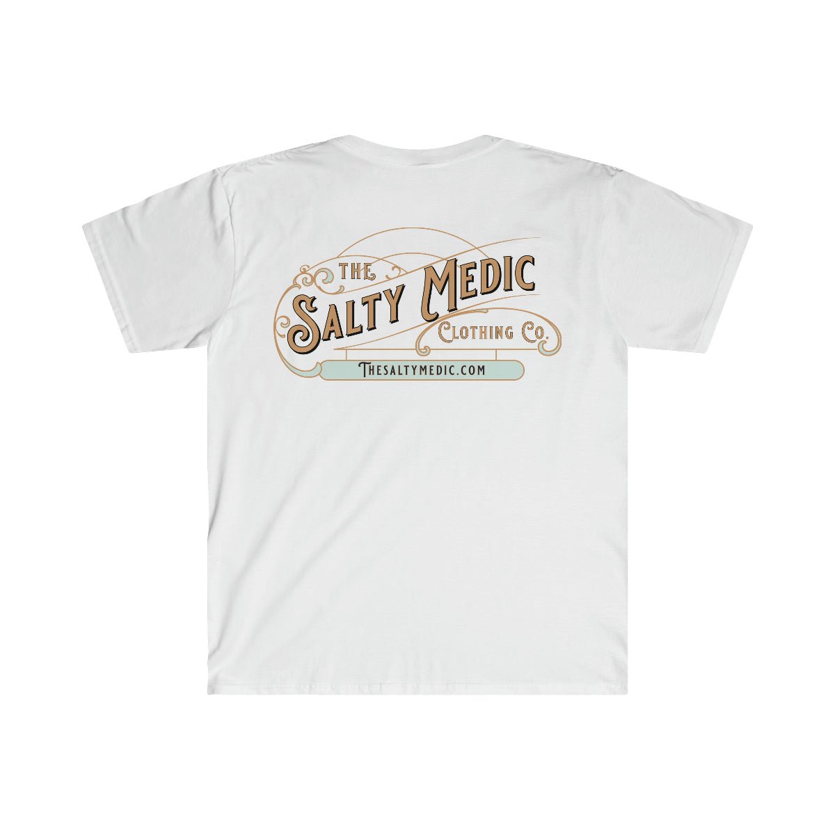 The Salty Medic Logo Softstyle T-Shirt - Salty Medic Clothing Co.
